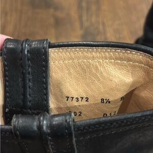 FRYE AND CO. Black Leather Heeled Boots